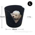 Removable Cover Breathable Cat Dog Felt Pet Bed